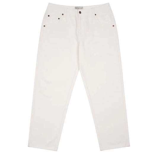 DIME CLASSIC RELAXED DENIM PANTS OFF WHITE - Gallery Streetwear