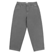 DIME BAGGY FIT JEANS- DARK GREY - Gallery Streetwear