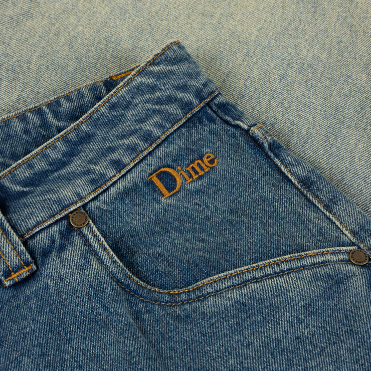 Dime MTL | Baggy Denim Dipped Indigo 1