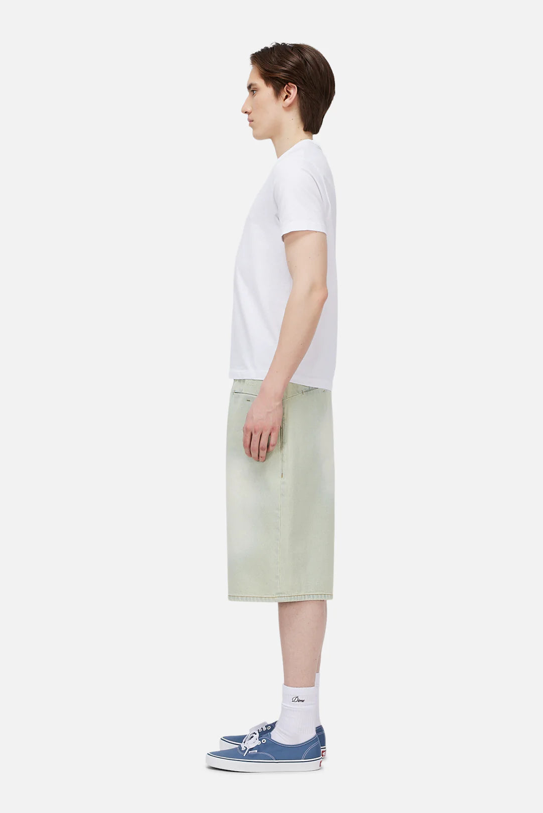 Dime MTL Tech Denim Shorts Bleached