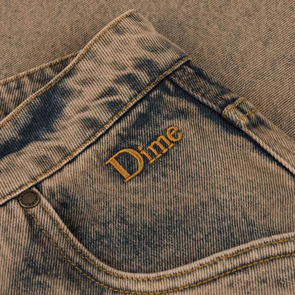 Dime MTL | Baggy Denim Brown