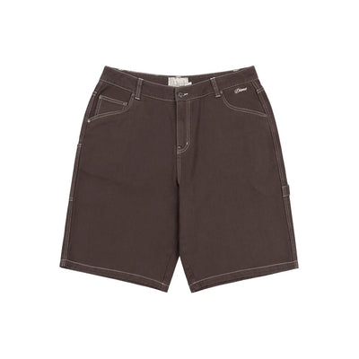 Dime | Denim Shorts Brown - Gallery Streetwear