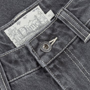 Dime | Denim Shorts Faded Black - Gallery Streetwear