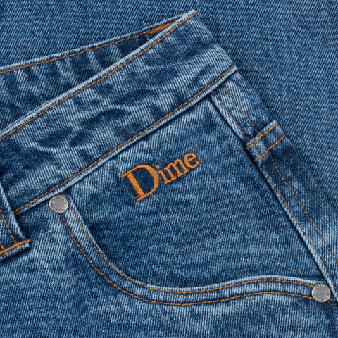 Dime | Relaxed Denim Indigo Washed - Gallery Streetwear