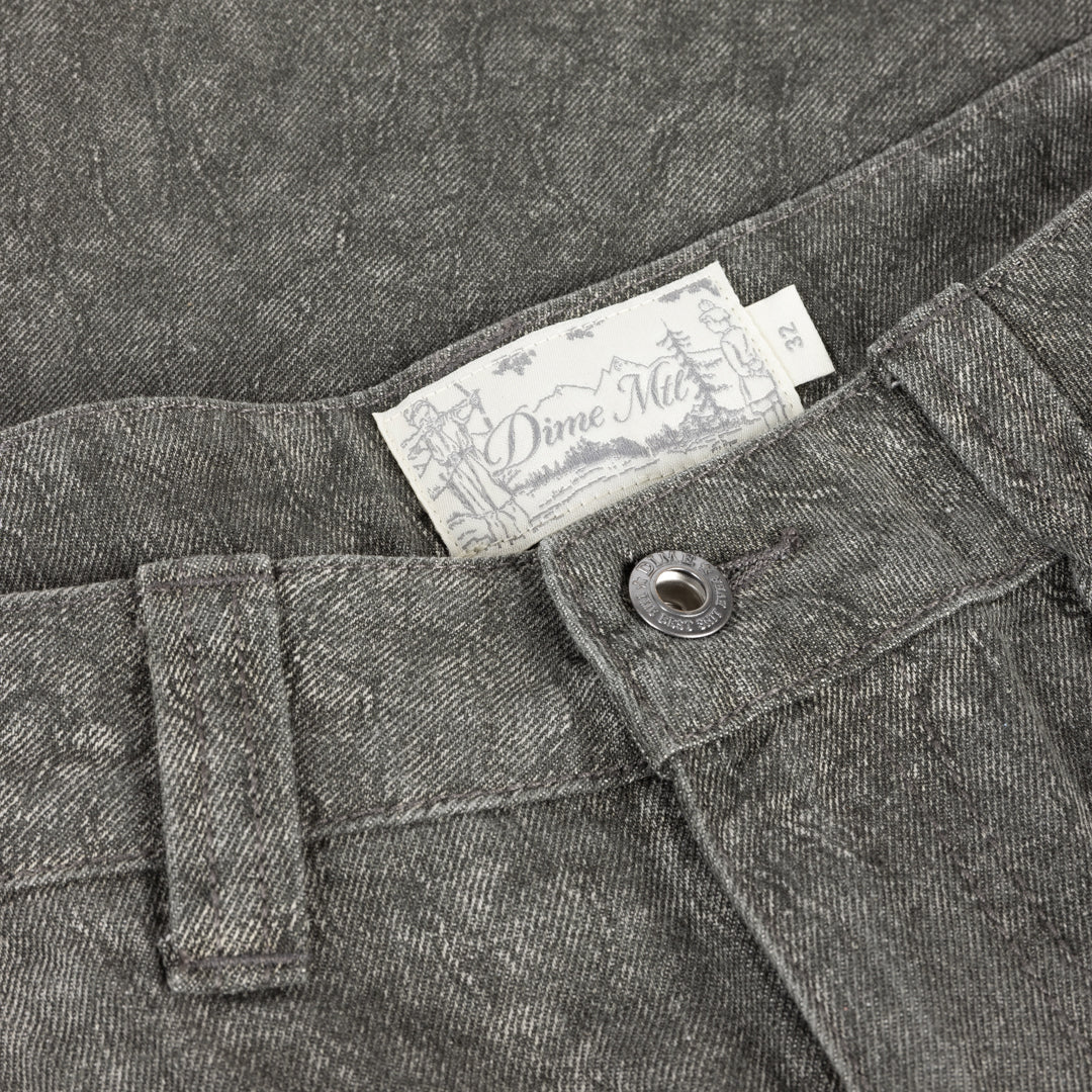 Dime MTL Baggy Denim Pants Electric Charcoal