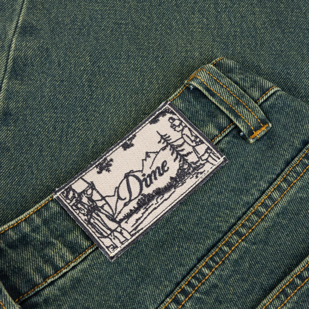 Dime MTL Relaxed Denim Pants Sandblasted Pine
