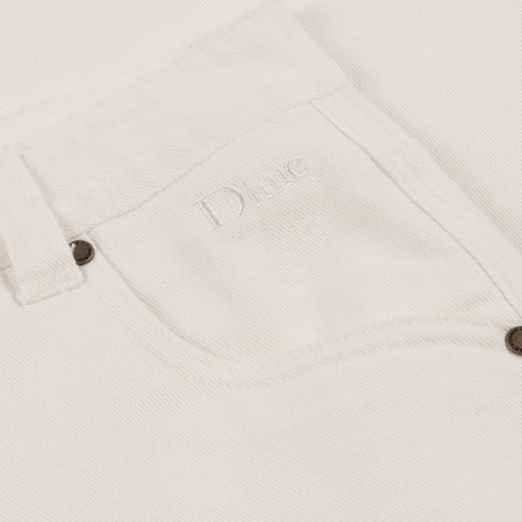 DIME CLASSIC RELAXED DENIM PANTS OFF WHITE - Gallery Streetwear