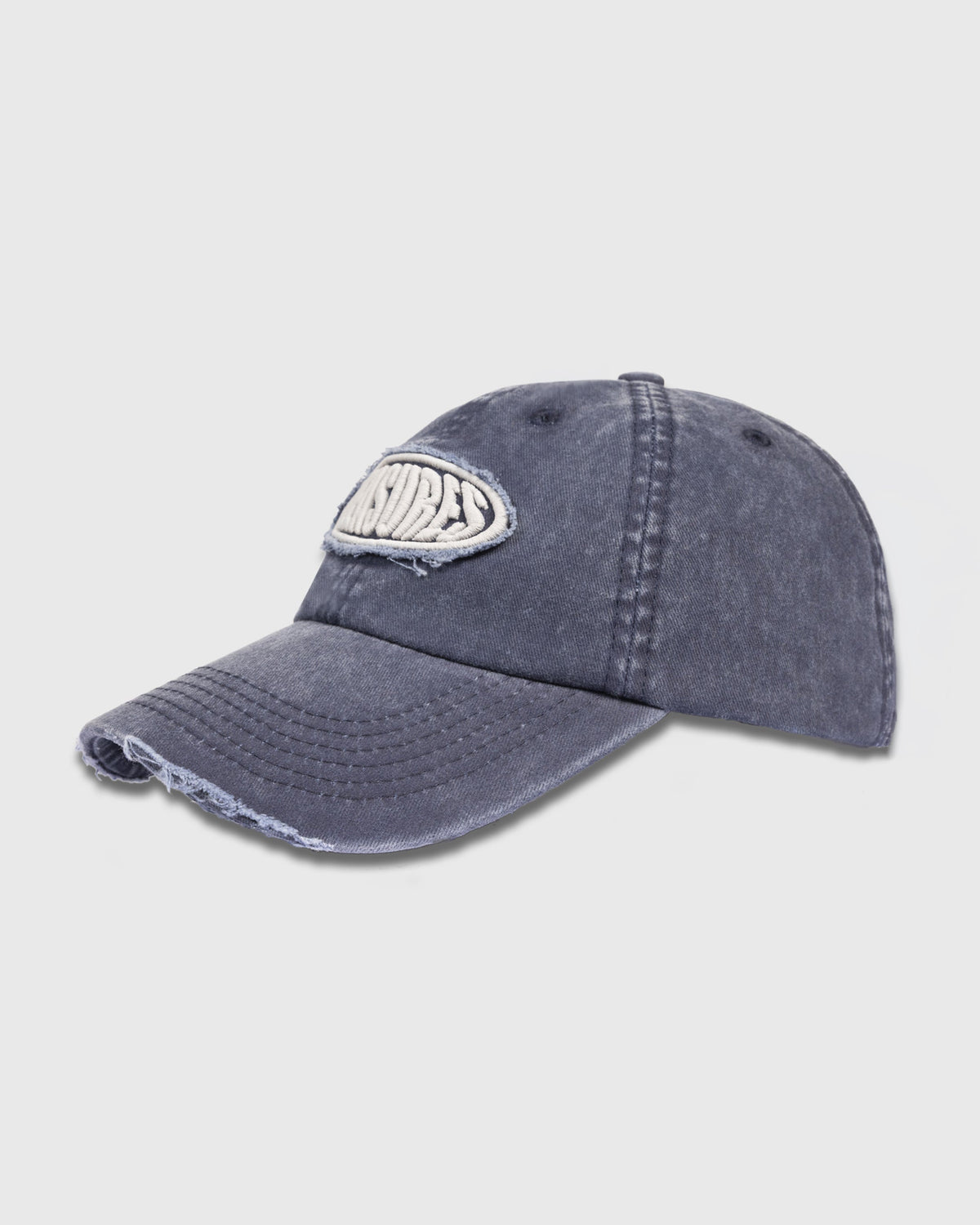 Pleasures Bubble Rip Cap Navy — navy cotton cap, Gallery Streetwear Canada