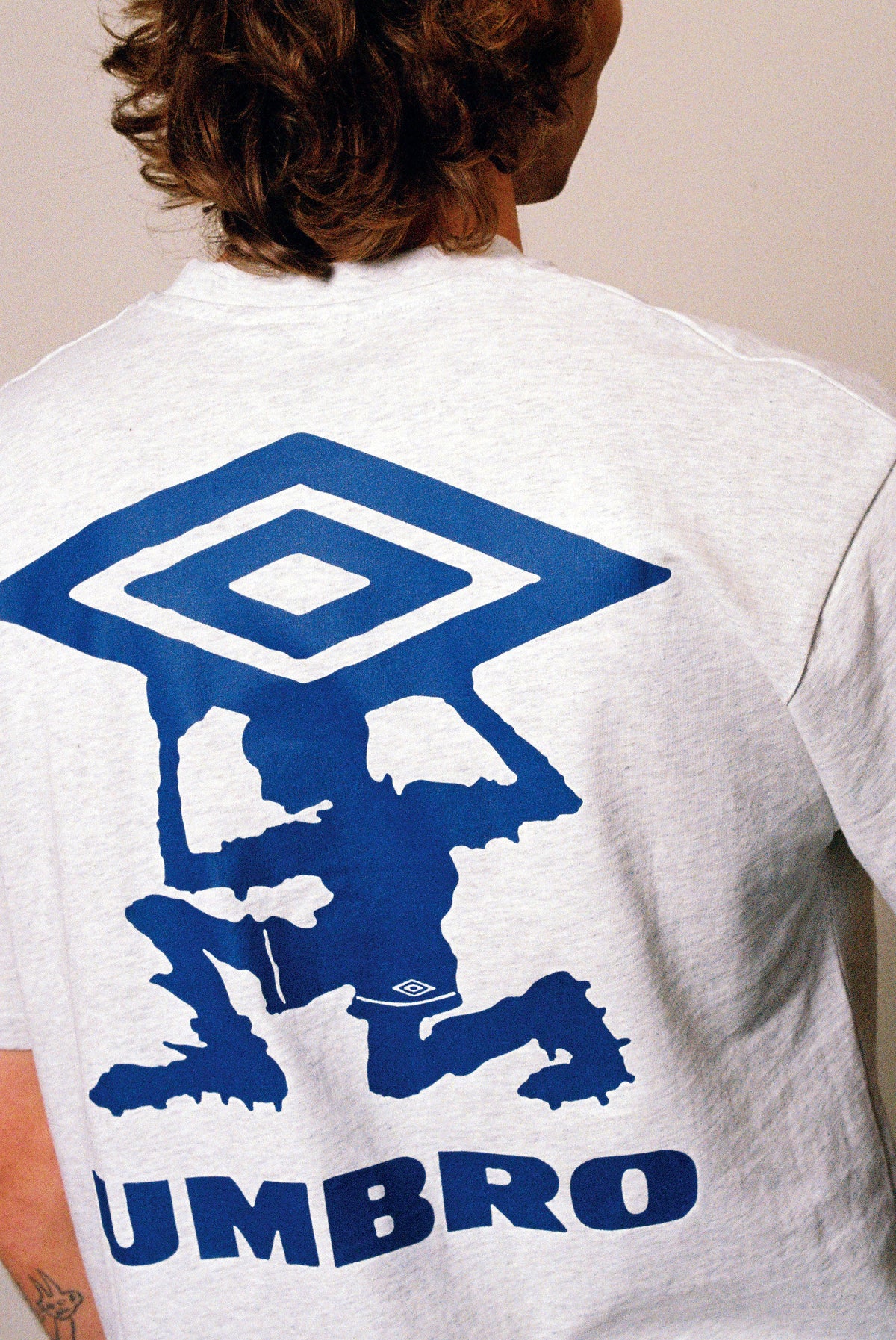 Butter Goods x Umbro Diamond Terrain Tee Black — worn by model