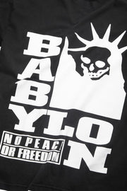 Babylon | No Liberty Tee Black