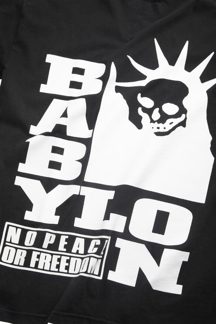 Babylon | No Liberty Tee Black