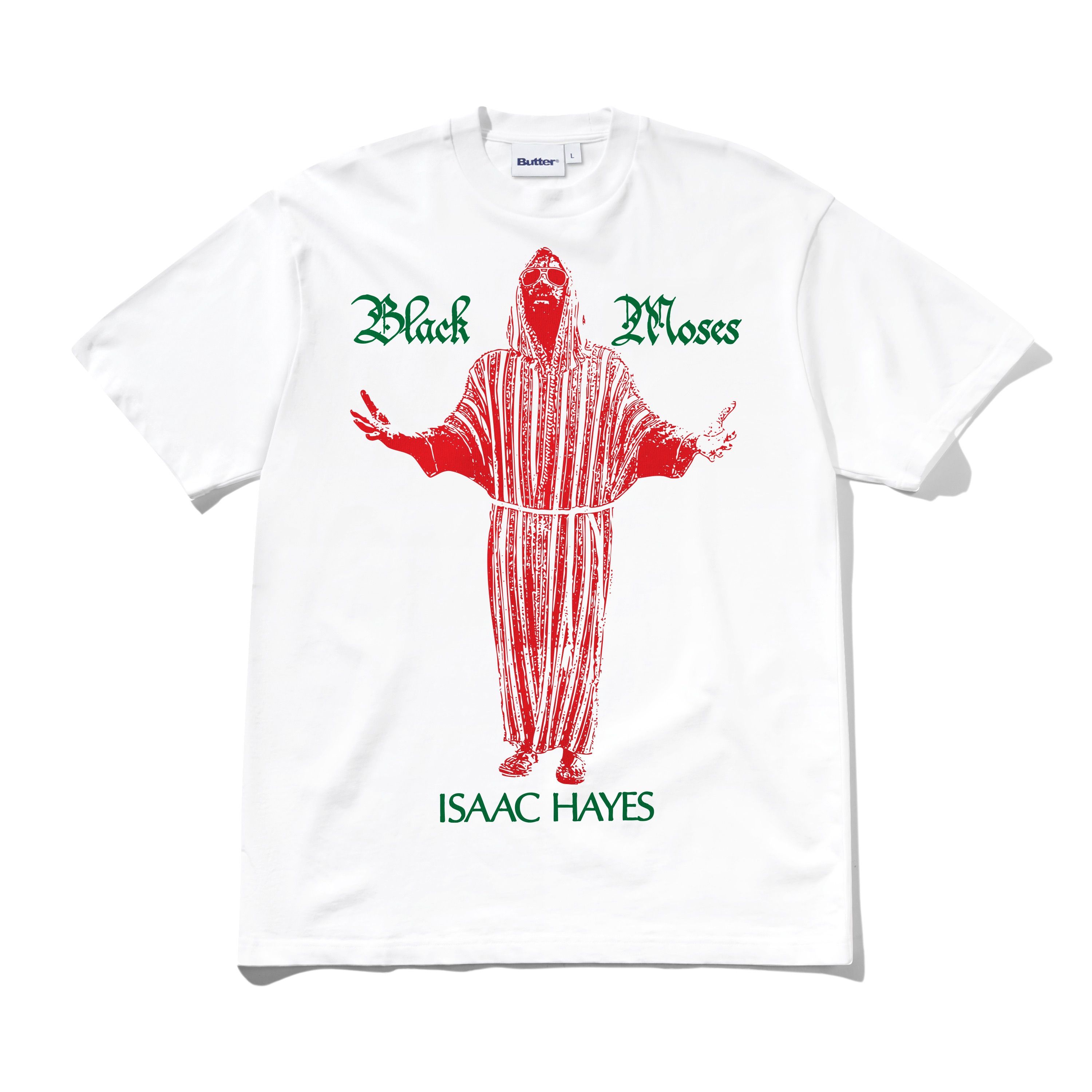 Butter Goods Black Moses Tee – White