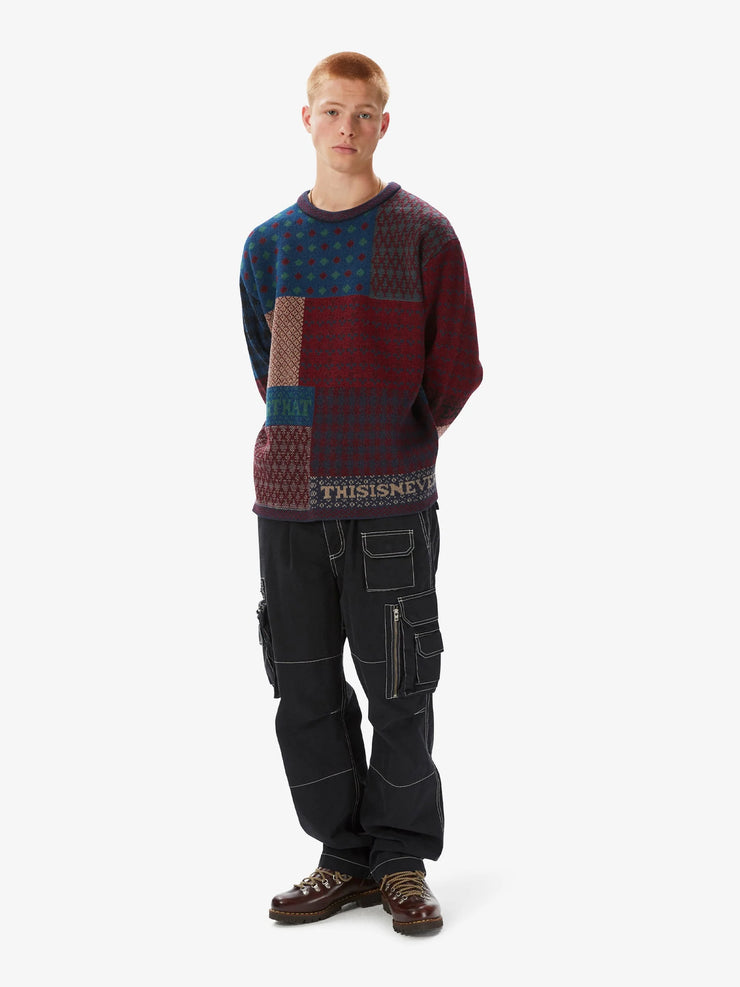 Thisisneverthat | Block Knit Sweater