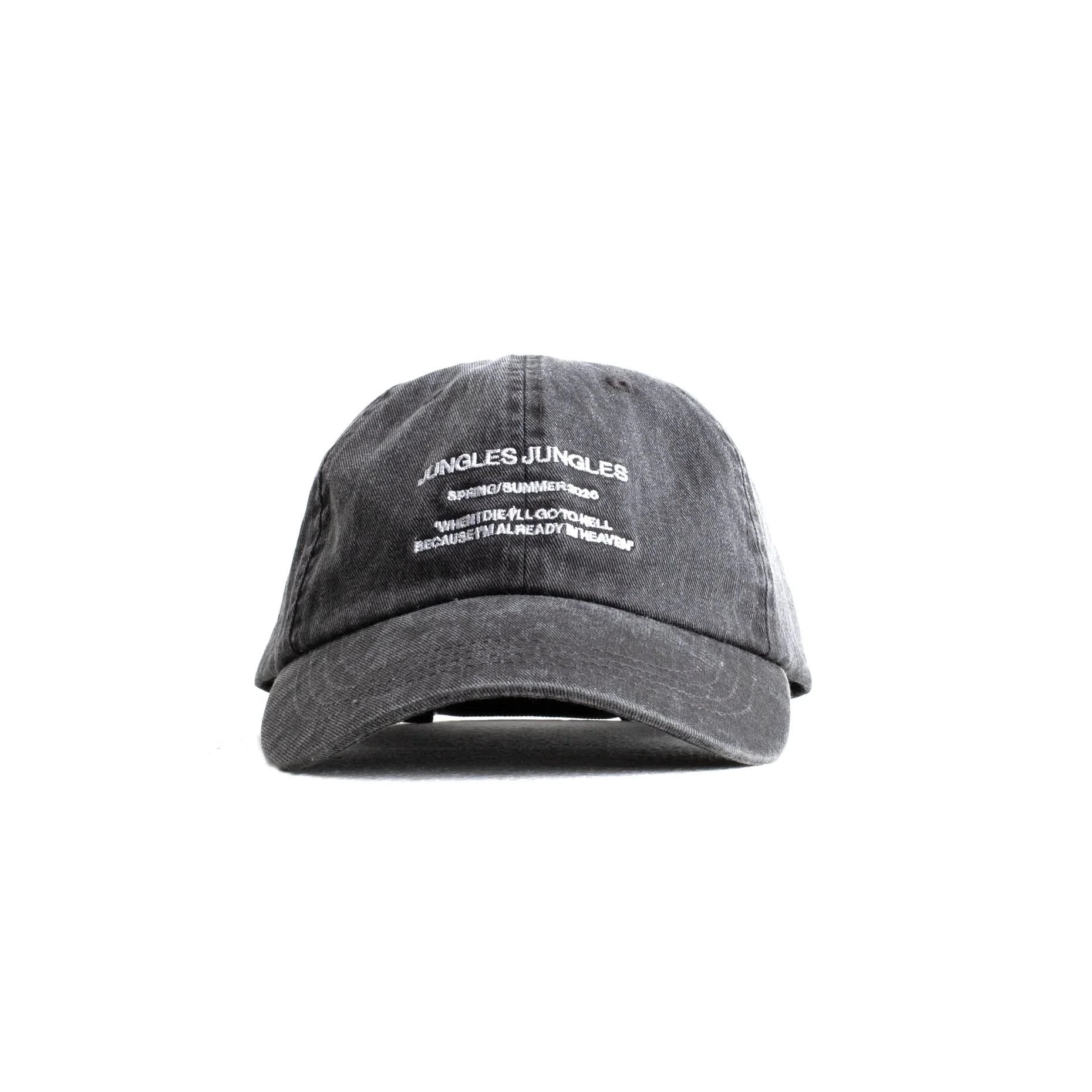 Jungles Jungles Spring Summer Cap - Black
