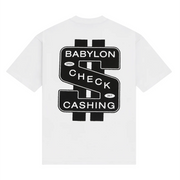 BABYLON CHECK CASHING TEE - Gallery Streetwear