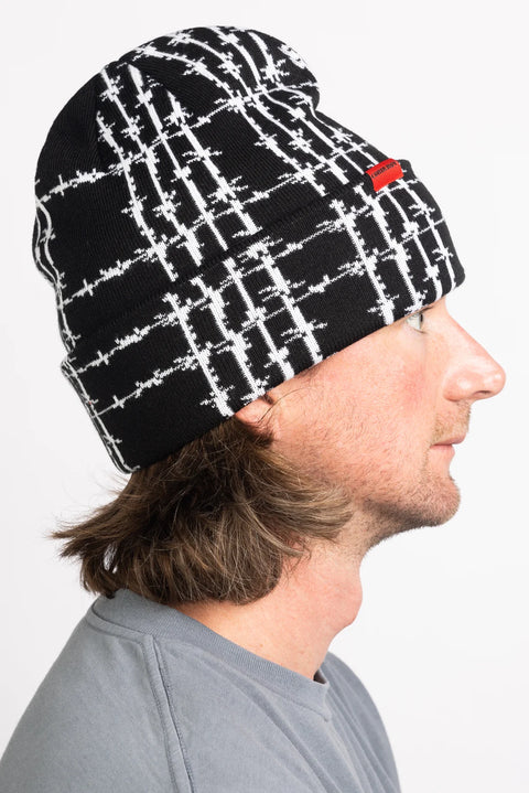 Corduroy | Barbed Plaid Beanie