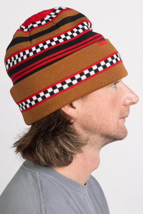 Corduroy | Checkstripe Beanie