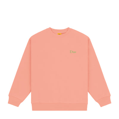 Dime MTL | Small logo Crewneck Pink Clay