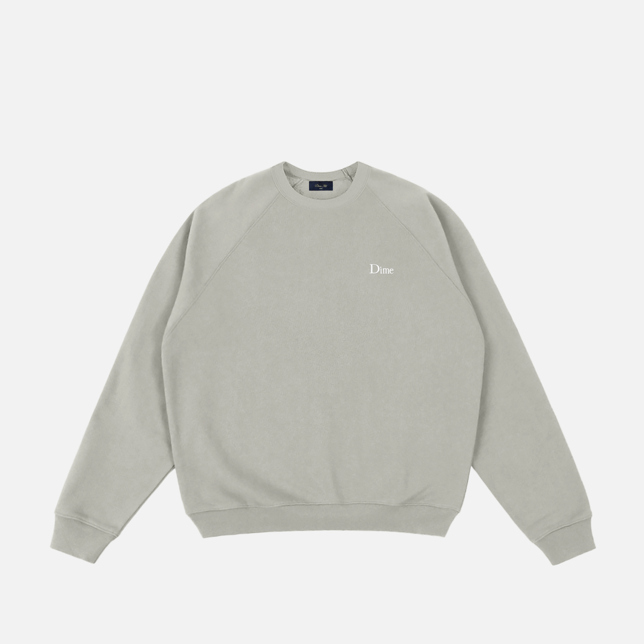 Dime MTL Classic Small Logo Crewneck Iron — product shot