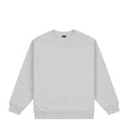 Dime MTL | Small logo Crew Grey Pink