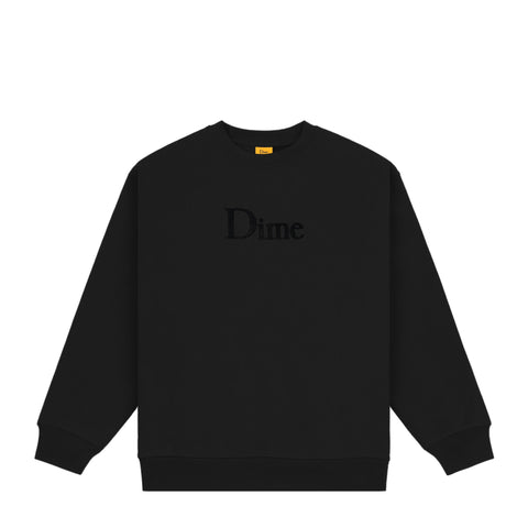 Dime MTL | Classic Logo Crew Black