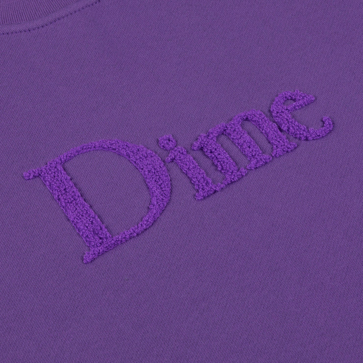 Dime | Classic Logo Crew Purple - Gallery Streetwear