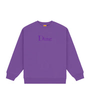 Dime | Classic Logo Crew Purple - Gallery Streetwear