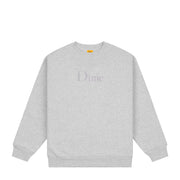 Dime | Classic Logo Crew Grey - Gallery Streetwear