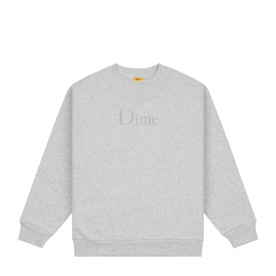 Dime | Classic Logo Crew Grey - Gallery Streetwear