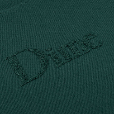 Dime | Classic Logo Crew Green - Gallery Streetwear