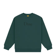 Dime | Classic Logo Crew Green - Gallery Streetwear