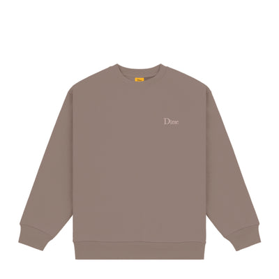 Dime | Small Logo Crew BROWN - Gallery Streetwear