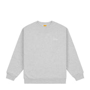 Dime | Small Logo Crew Grey - Gallery Streetwear