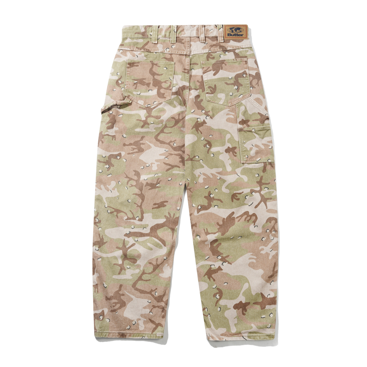Butter Goods Carpenter Denim Jeans Desert Camo — product shot
