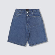 PLEASURES COLLISION JORTS - INDIGO - Gallery Streetwear