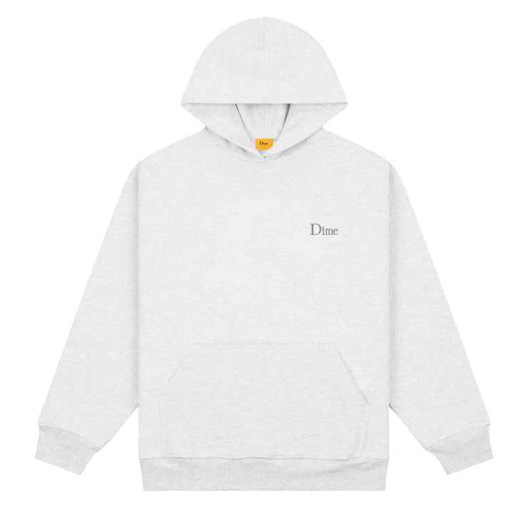 Dime MTL | Small logo Hoodie Ash