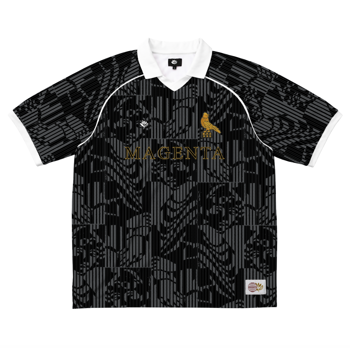 Magenta Tati FC Jersey Black