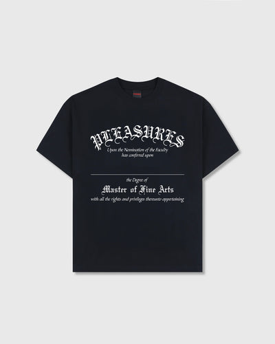 Pleasures Degree T-Shirt – Black