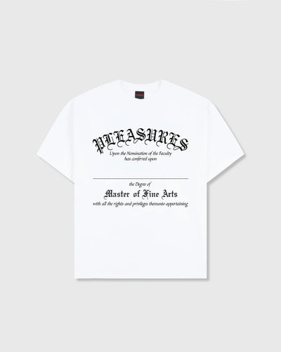 Pleasures Degree T-Shirt White
