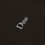 Dime MTL | Small Logo Tee Vintage Black 1