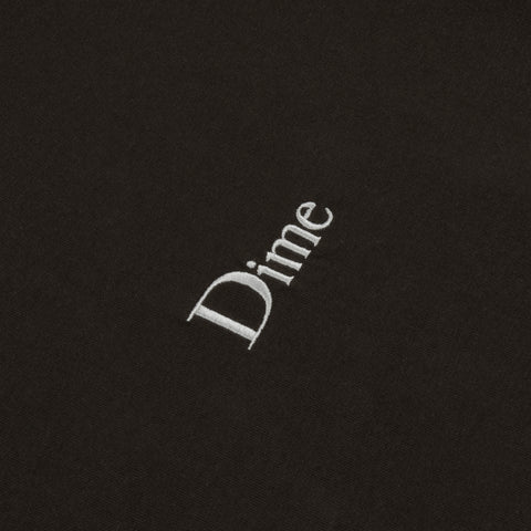 Dime MTL | Small Logo Tee Vintage Black 1