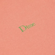 Dime MTL | Small logo Crewneck Pink Clay