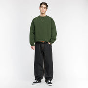 Dime MTL | Small logo Crew Forest Green