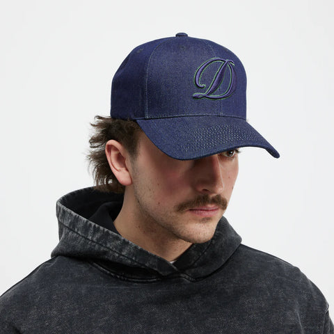 Dime MTL | Cursive D Full Fit Cap - back