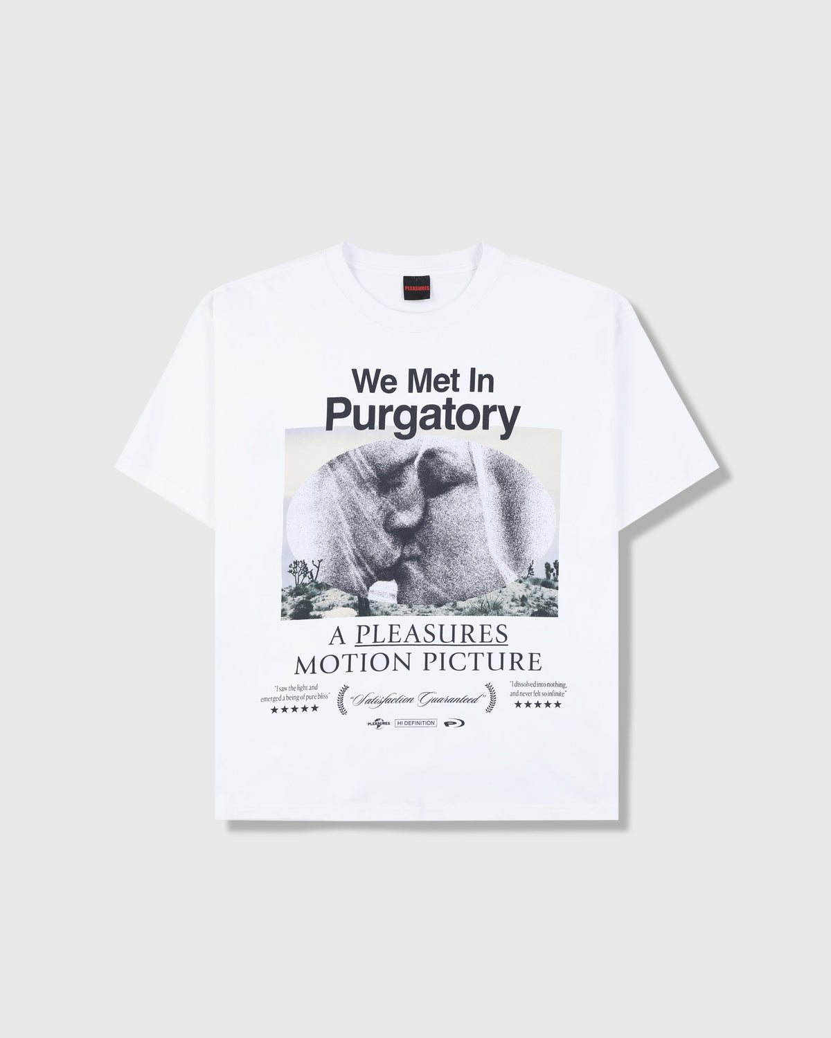 Pleasures Devotion T-Shirt White — white cotton t-shirt, Gallery Streetwear Canada