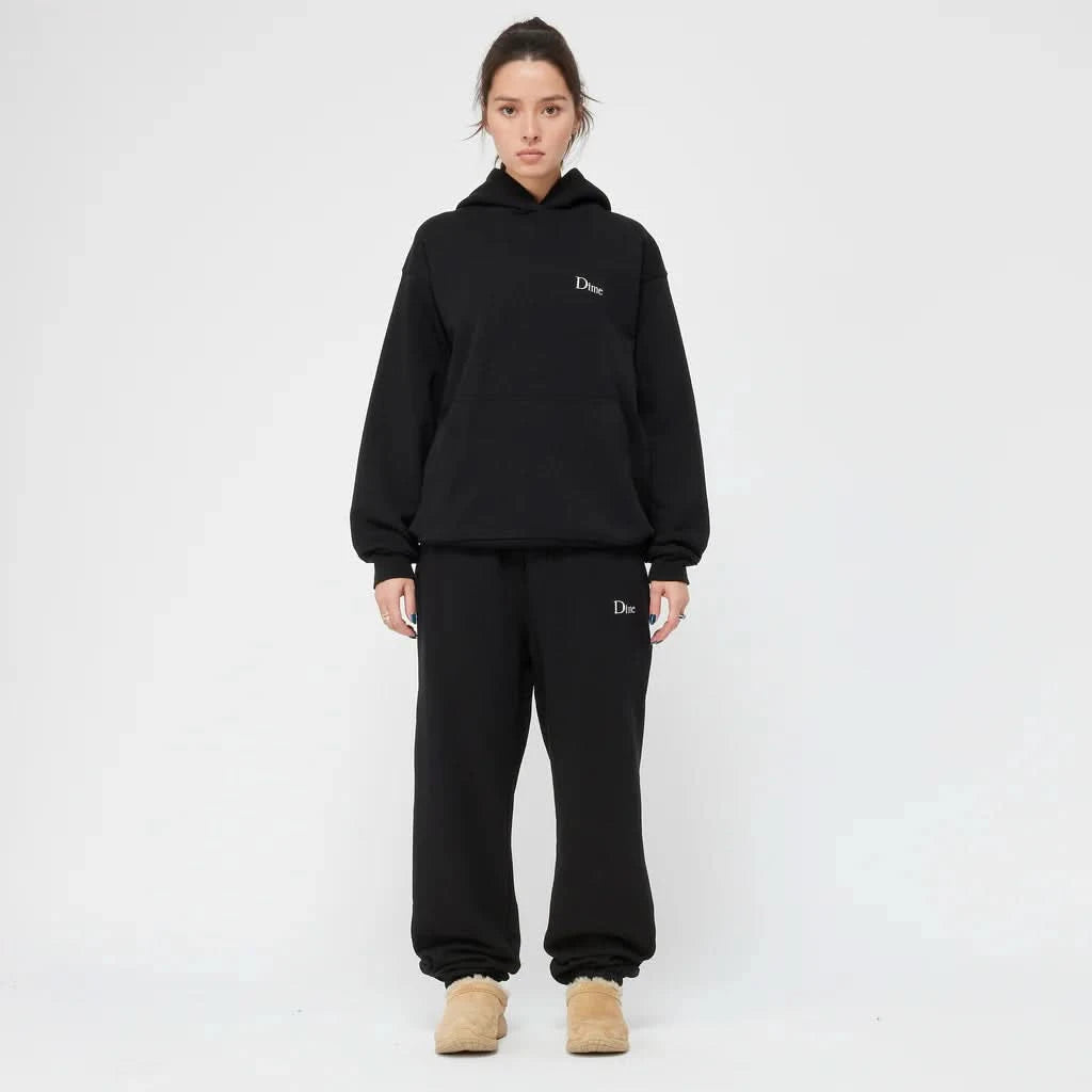 Dime MTL | Small logo Hoodie Black