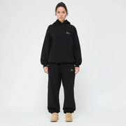 Dime MTL | Small logo Hoodie Black