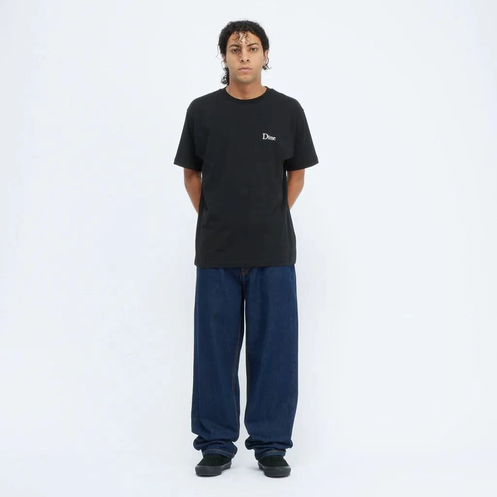 Dime MTL | Small Logo Tee Black