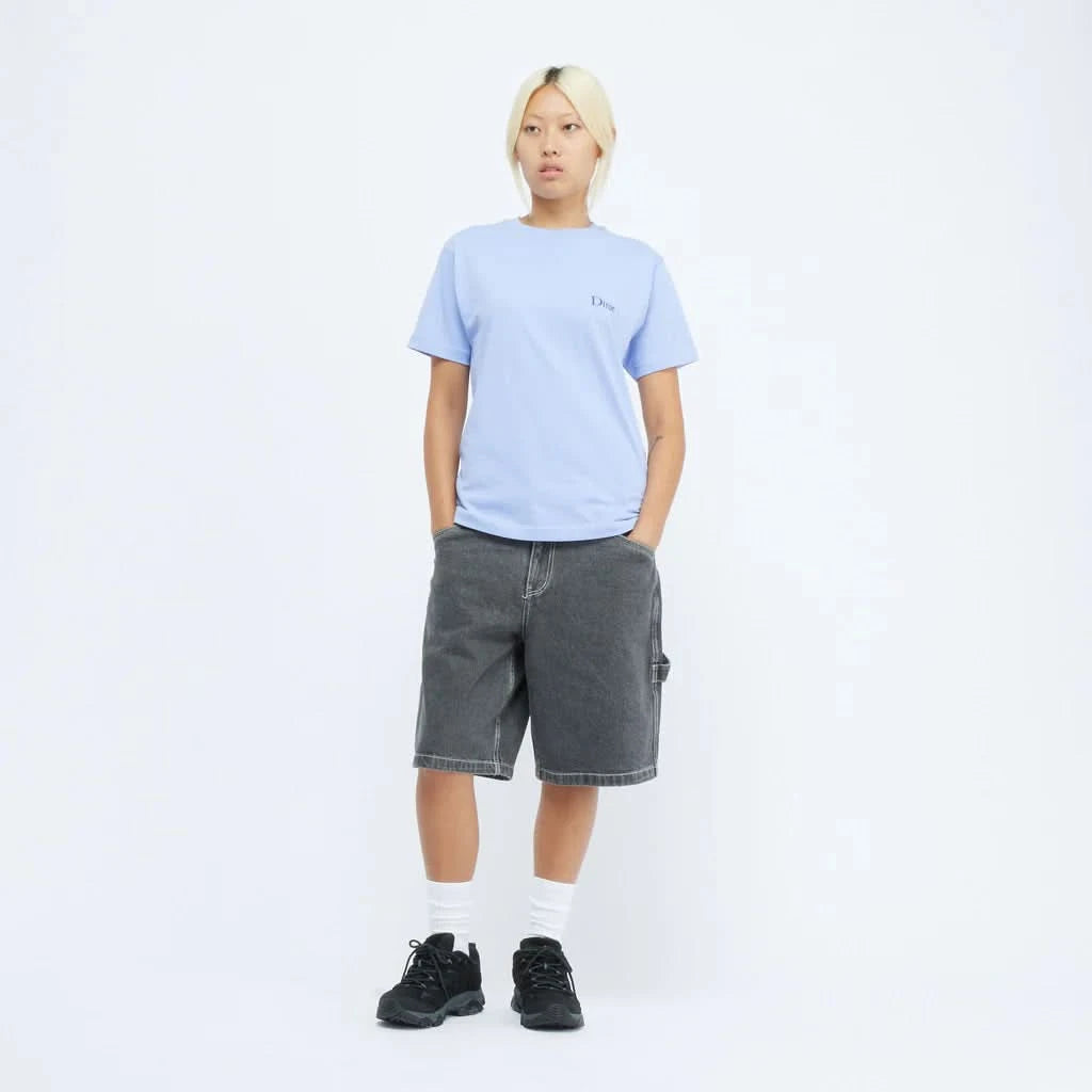 Dime MTL | Small logo Tee light Indigo