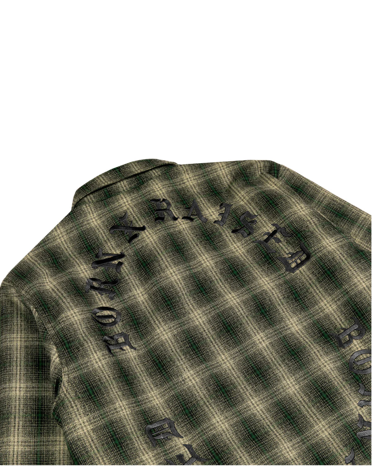 Born X Raised Oversized Flannel Shirt Jacket